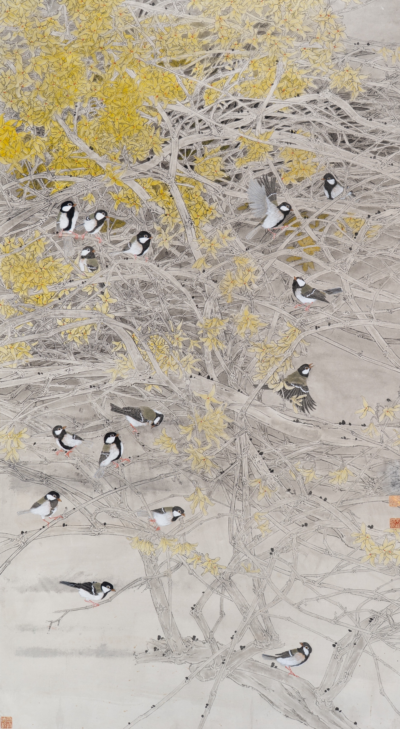 柴昭华《和风清穆》180cmx90cm