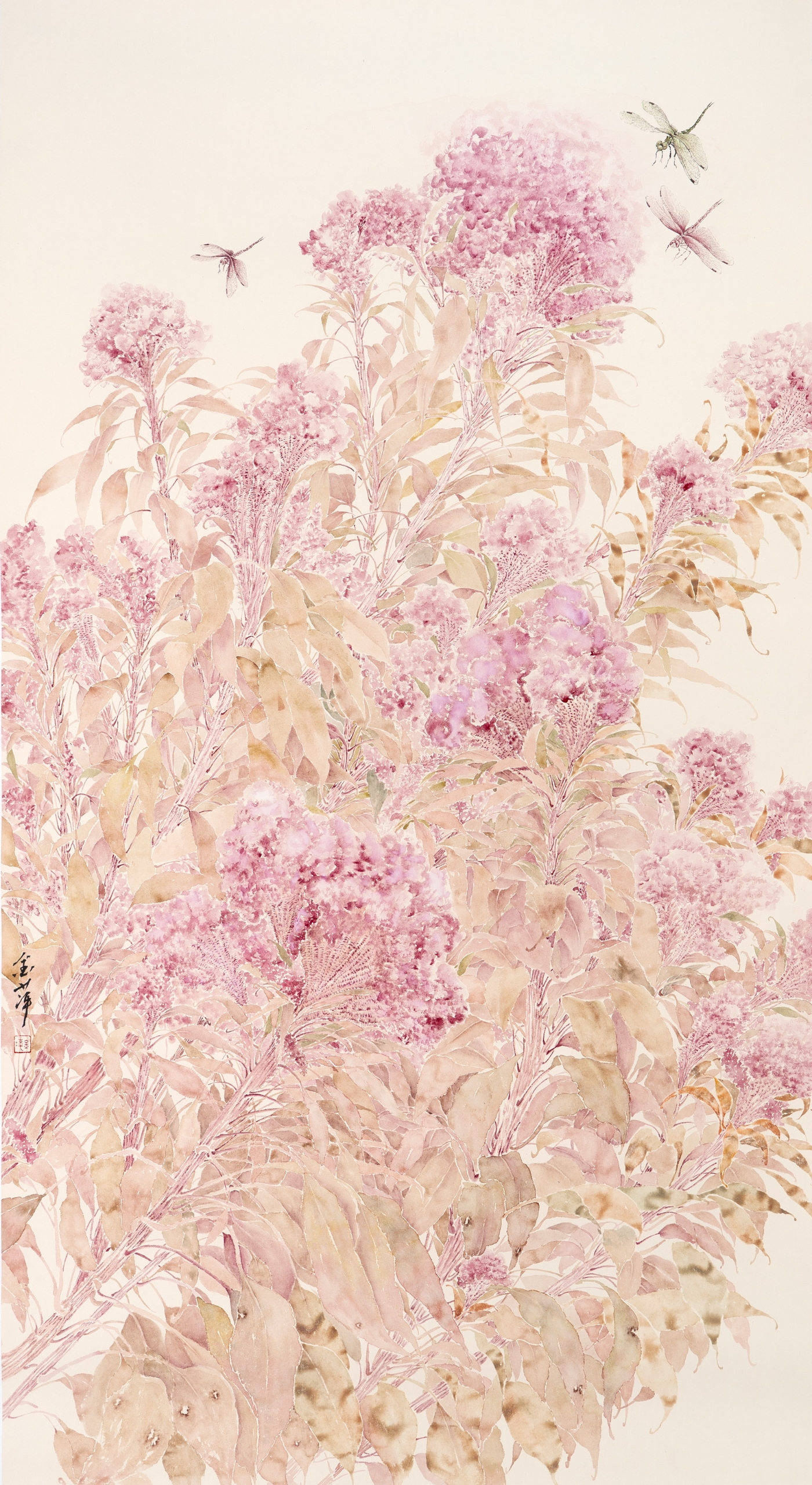 金萍《繁华》180cmx96cm