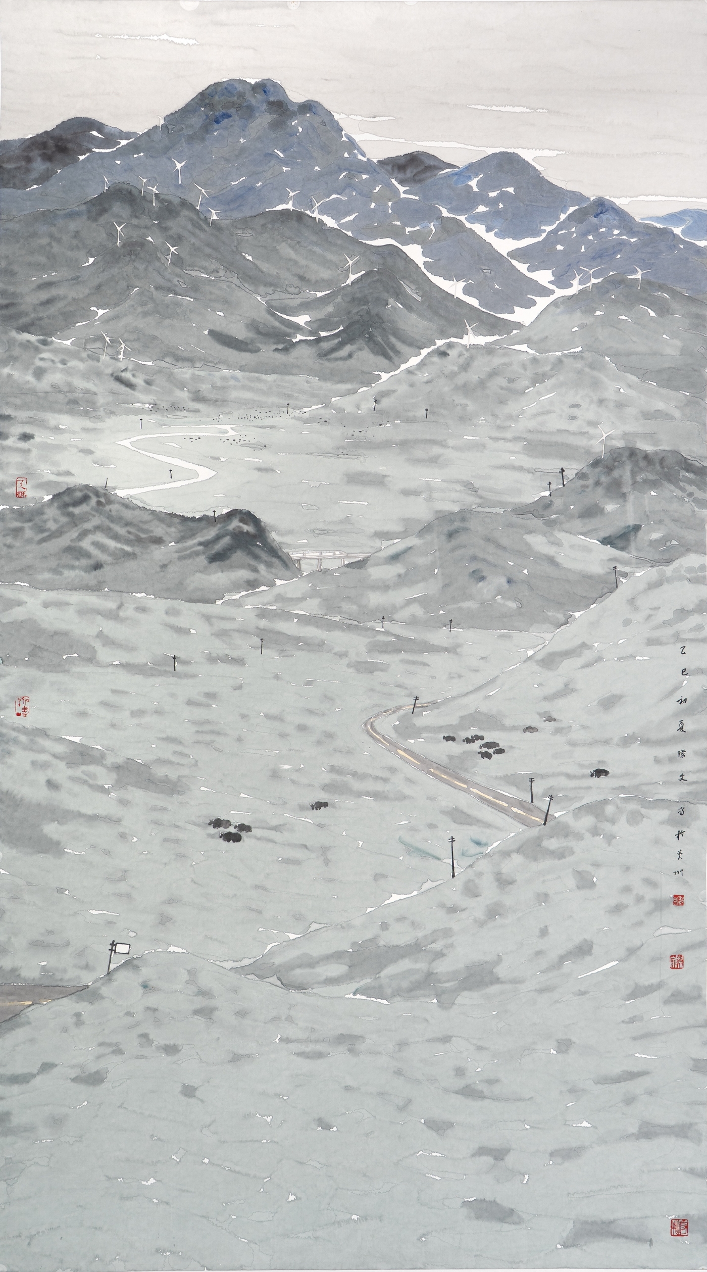 黎际文《源》180cmx96cm