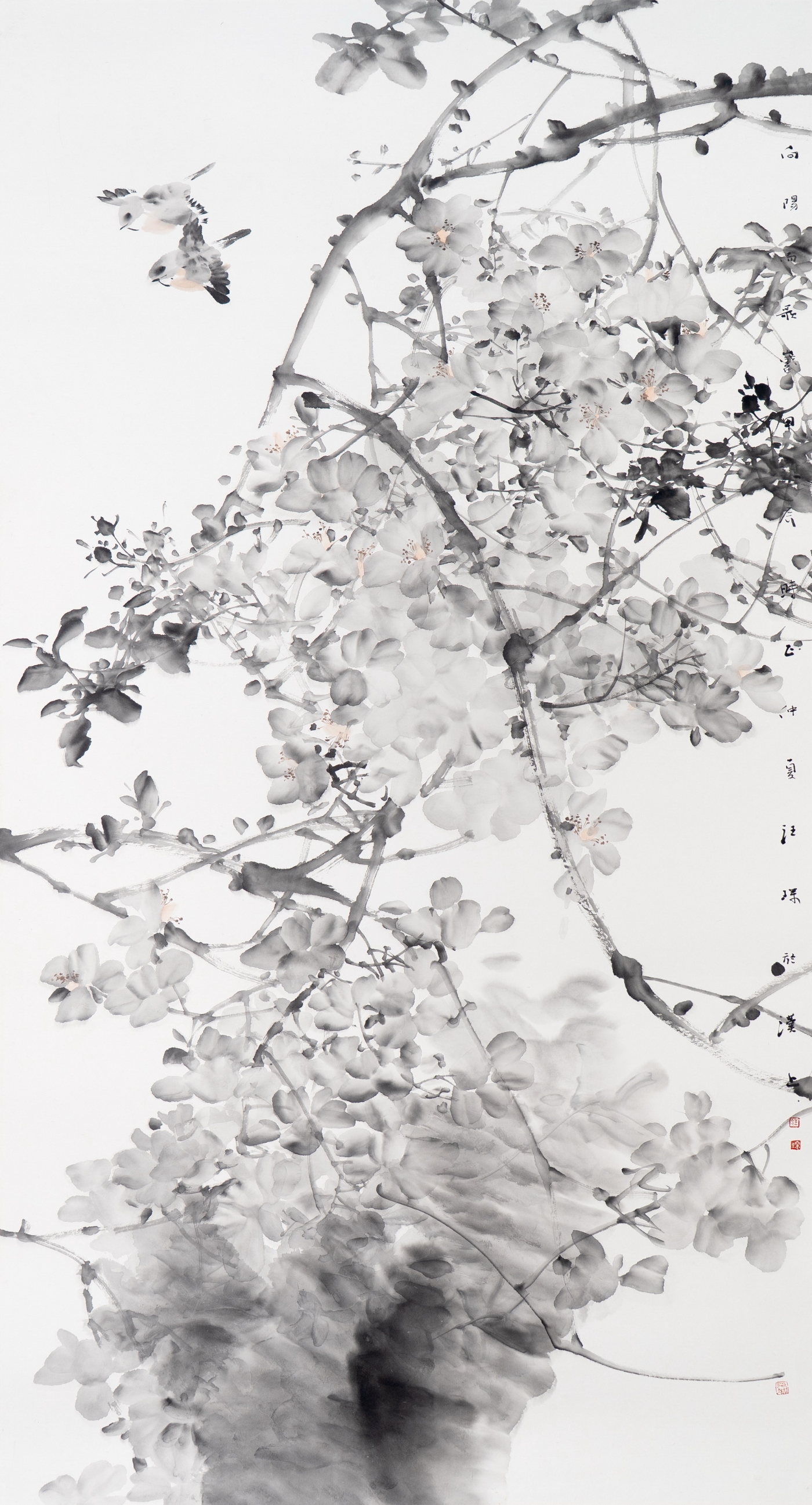 汪琛《向阳而歌》180cmx96cm