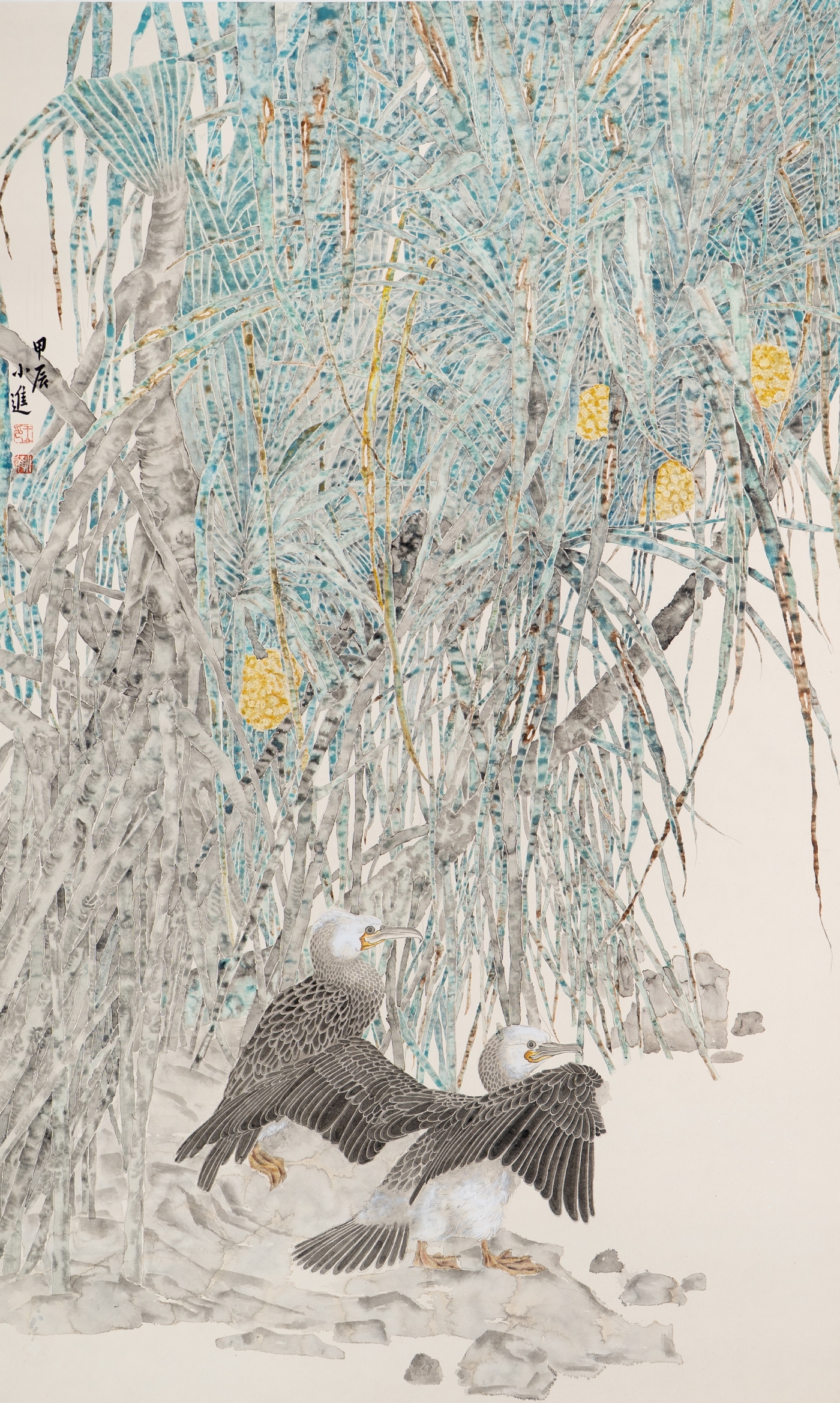 王小进《守望》180cmx96cm