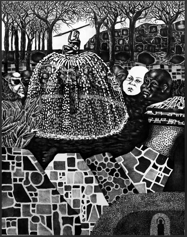 377王敬升+《乌托邦》平板画(砂目铝板)90X70 377王敬升+《乌托邦》平板画(砂目铝板)90X70